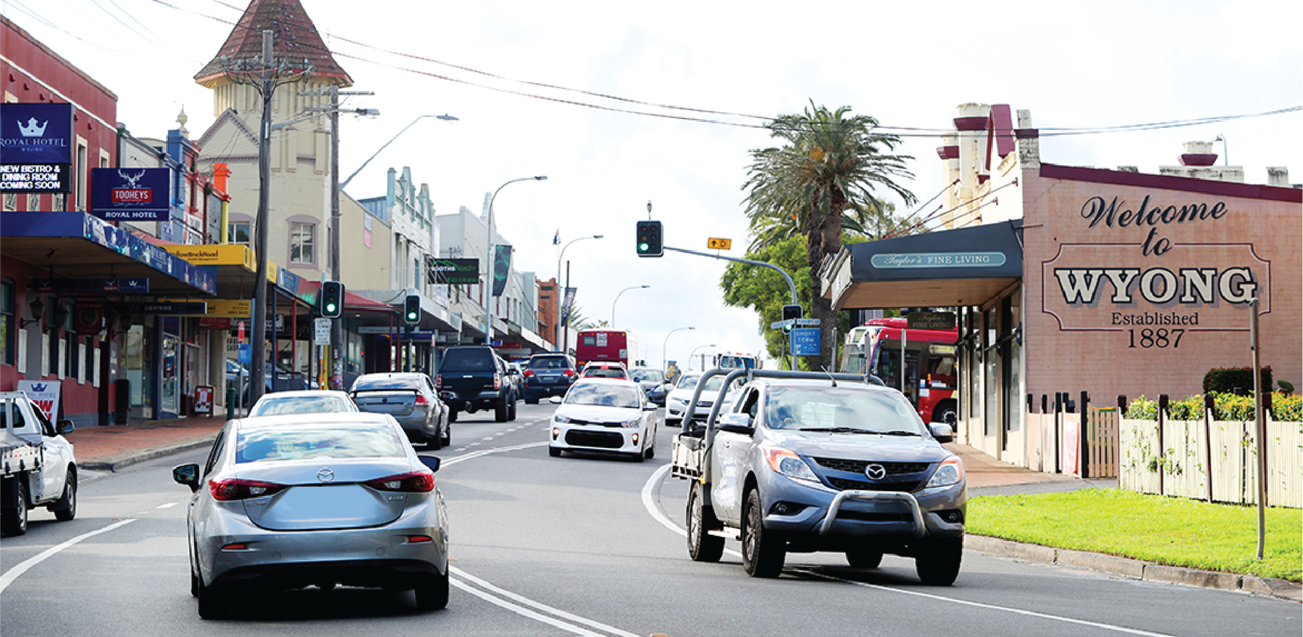 Government Finally Fixing the Road Through Wyong Main Image