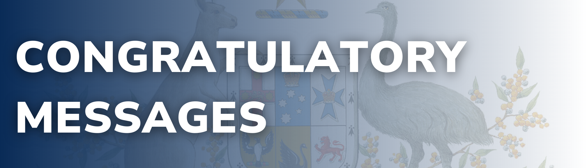 Congratulatory Messages